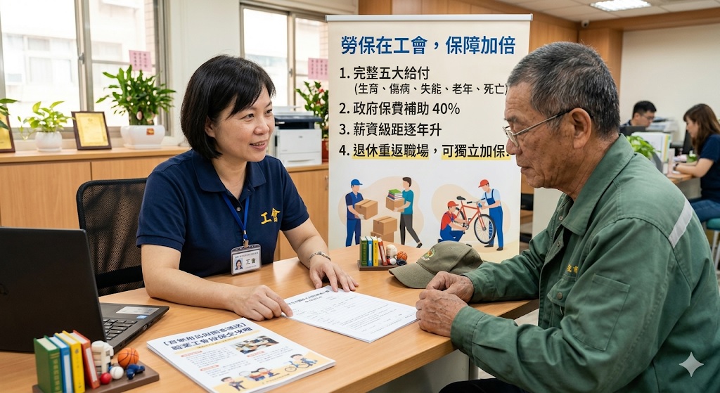 文書會計與訂單統合者的勞保首選：選對職業工會加保，勞動保障更全面